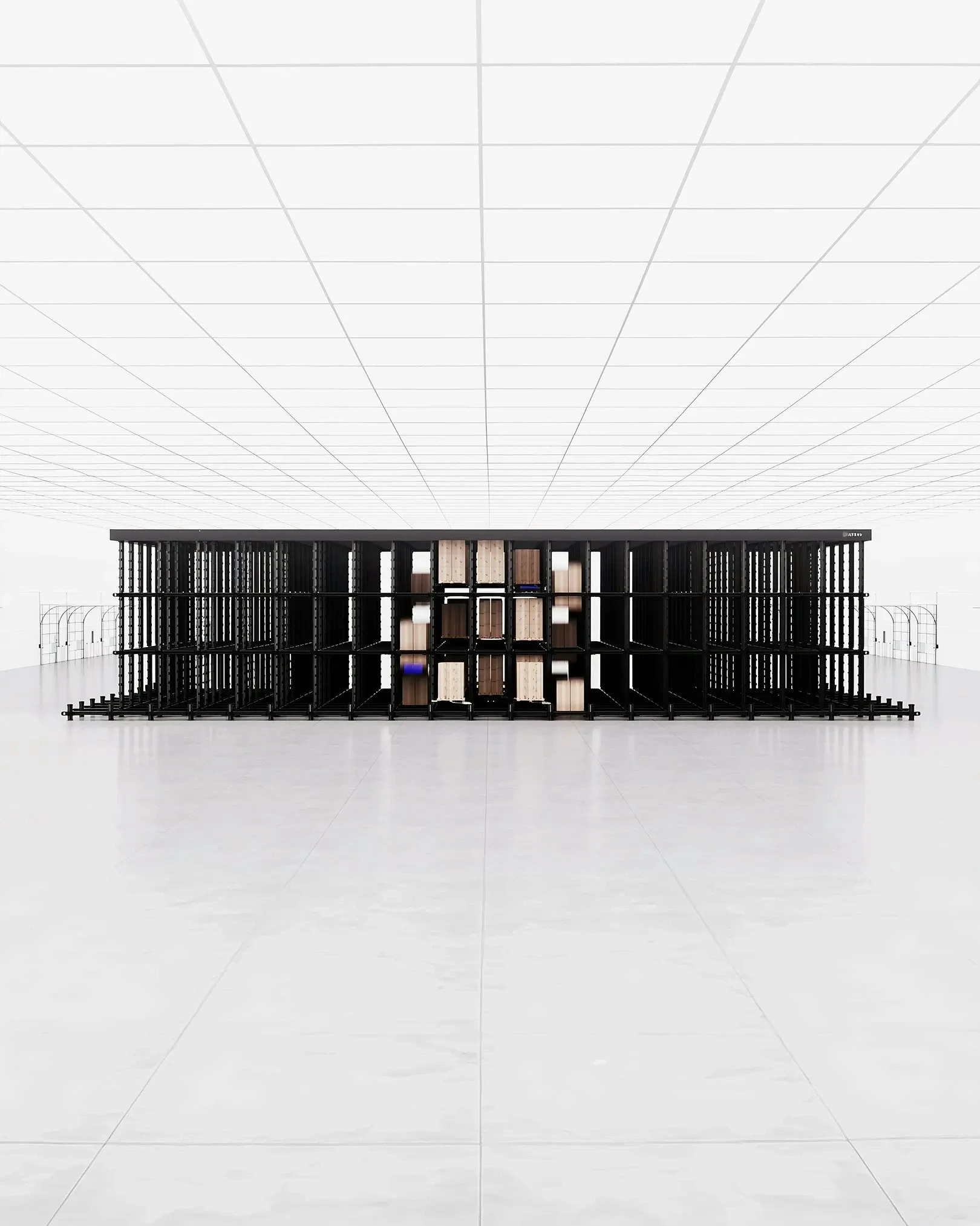 Mytra warehouse robot interface designed by Special Projects